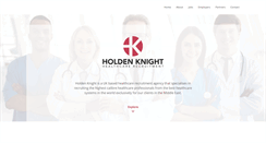 Desktop Screenshot of holdenknight.com